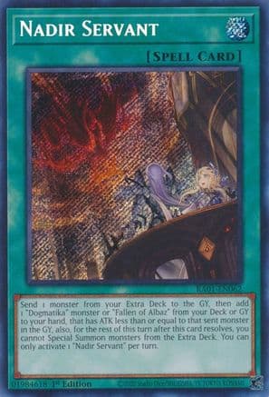 Nadir Servant (Secret Rare) — 25th Anniversary Rarity Collection