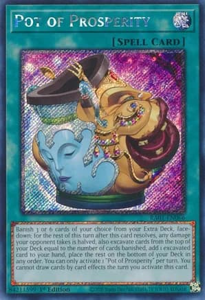 Pot of Prosperity (Platinum Secret Rare) — 25th Anniversary Rarity Collection