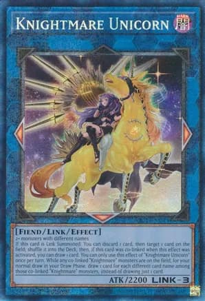 Knightmare Unicorn (Alternate Art) (PCR) — 25th Anniversary Rarity Collection