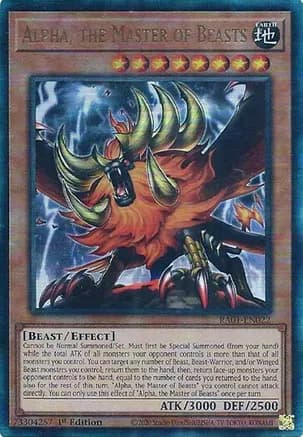 Alpha, the Master of Beasts (PUR) — 25th Anniversary Rarity Collection