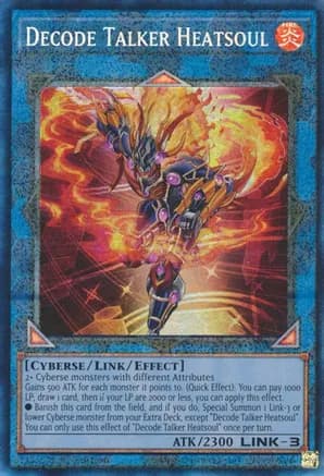 Decode Talker Heatsoul (PCR) — 25th Anniversary Rarity Collection