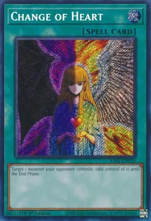 Change of Heart (Secret Rare) — 25th Anniversary Rarity Collection