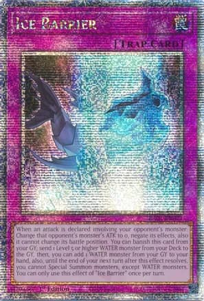 Ice Barrier (Quarter Century Secret Rare) — 25th Anniversary Rarity Collection