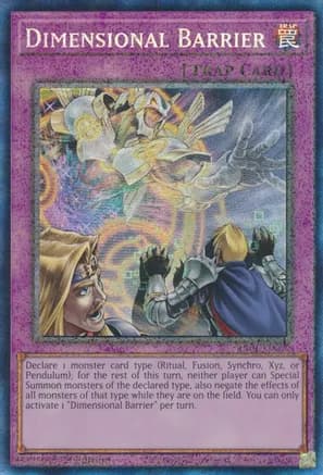 Dimensional Barrier (PCR) — 25th Anniversary Rarity Collection