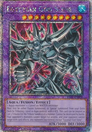 Egyptian God Slime (Quarter Century Secret Rare) — 25th Anniversary Rarity Collection