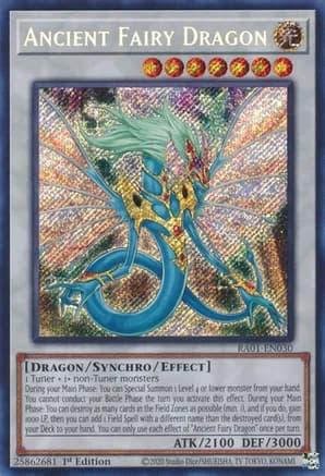 Ancient Fairy Dragon (Secret Rare) — 25th Anniversary Rarity Collection