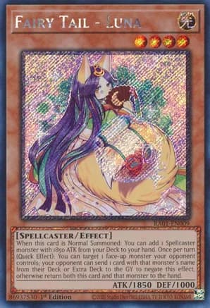 Fairy Tail - Luna (Platinum Secret Rare) — 25th Anniversary Rarity Collection