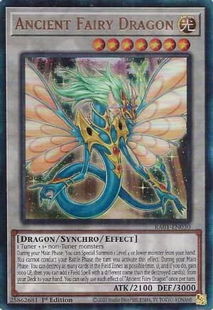 Ancient Fairy Dragon (PUR) — 25th Anniversary Rarity Collection