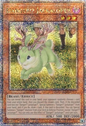 Danger!? Jackalope? (Quarter Century Secret Rare) — 25th Anniversary Rarity Collection