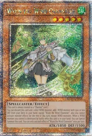 Wynn the Wind Channeler (Quarter Century Secret Rare) — 25th Anniversary Rarity Collection