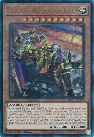 Eldlich the Golden Lord (Alternate Art) (PUR) — 25th Anniversary Rarity Collection