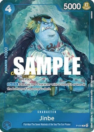 Jinbe (CS 2023 Event Pack) — One Piece Promotion Cards