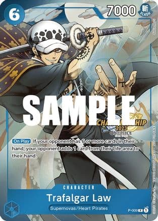 Trafalgar Law (CS 2023 Celebration Pack) — One Piece Promotion Cards