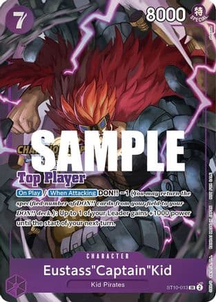 Eustass"Captain"Kid (CS 2023 Top Players Pack) — Premium Booster -The Best- Vol. 2