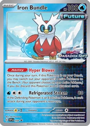 Iron Bundle - 058 (Prerelease) — SV: Scarlet & Violet Promo Cards