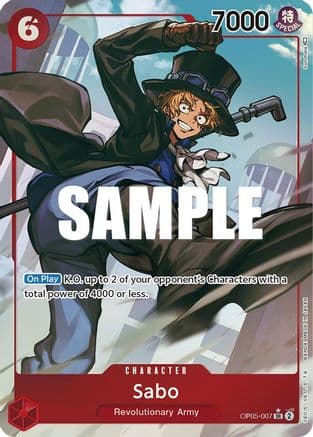 Sabo (007) (Alternate Art) — Awakening of the New Era