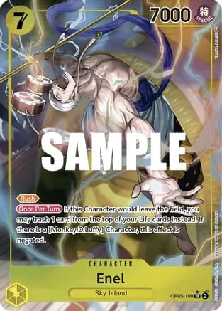 Enel (100) (Alternate Art) — Awakening of the New Era