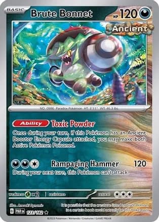 Brute Bonnet - 123/182 (Cosmos Holo) — Miscellaneous Cards & Products