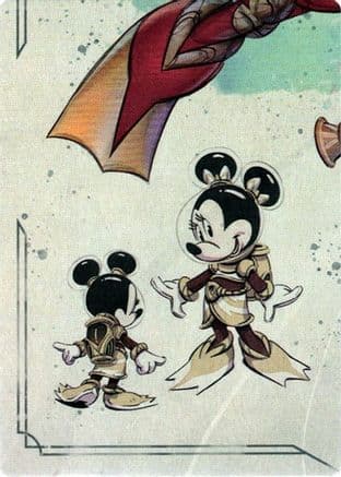 Minnie Mouse - Wide-Eyed Diver Puzzle Insert (Bottom Left) — Rise of the Floodborn