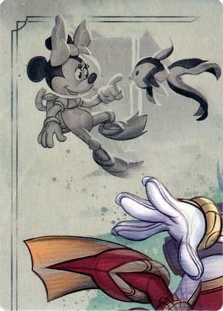 Minnie Mouse - Wide-Eyed Diver Puzzle Insert (Top Left) — Rise of the Floodborn