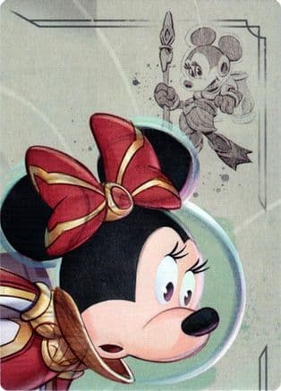 Minnie Mouse - Wide-Eyed Diver Puzzle Insert (Top Right) — Rise of the Floodborn