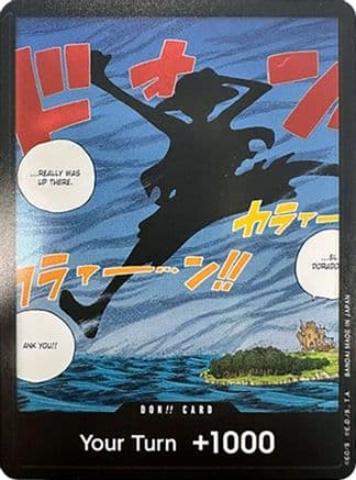 DON!! Card (Silhouette) (Double Pack Set Volume 2) — Awakening of the New Era