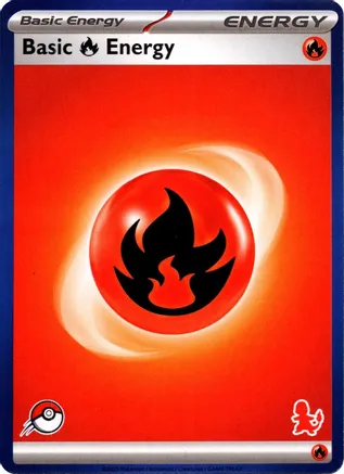 Basic Fire Energy (Blue Border) — My First Battle