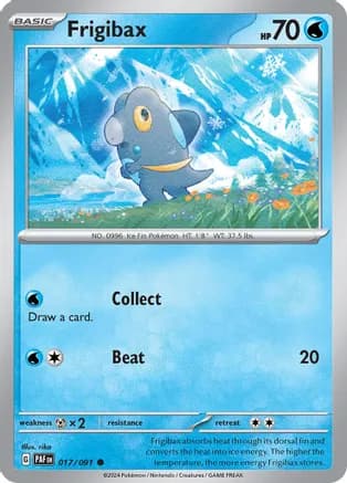 Frigibax - 017/091 — SV: Paldean Fates