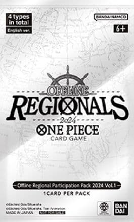 Offline Regional Participation Pack 2024 Vol. 1 — One Piece Promotion Cards