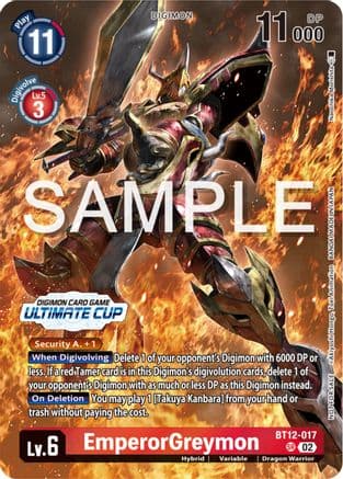 EmperorGreymon (Ultimate Cup 2024) — Across Time