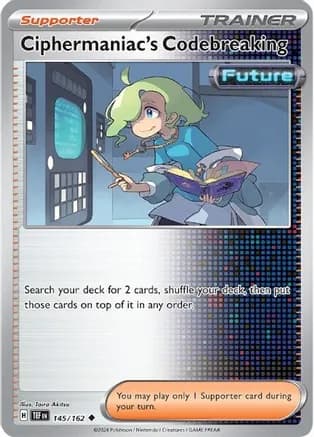 Ciphermaniac's Codebreaking - 145/162 — SV05: Temporal Forces