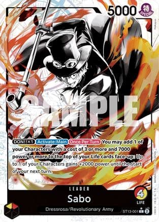 Sabo (001) (Parallel) — Ultra Deck: The Three Brothers