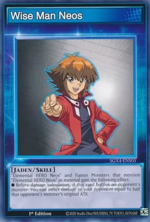 Wise Man Neos — Speed Duel GX: Midterm Destruction