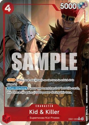 Kid & Killer (Alternate Art) — Extra Booster: Memorial Collection