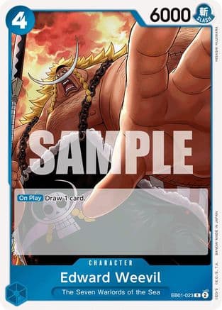Edward Weevil — Extra Booster: Memorial Collection