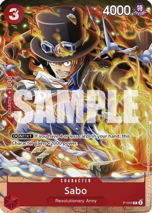 Sabo (Event Pack Vol. 4) — One Piece Promotion Cards