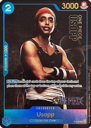 Usopp (Premium Card Collection -Live Action Edition-) — One Piece Promotion Cards