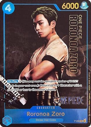Roronoa Zoro (Premium Card Collection -Live Action Edition-) — One Piece Promotion Cards