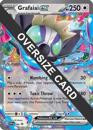 Grafaiai ex - 100 (SV: Scarlet & Violet Promo Cards) — Jumbo Cards