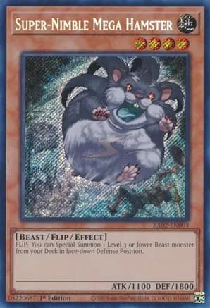 Super-Nimble Mega Hamster (Secret Rare) — 25th Anniversary Rarity Collection II