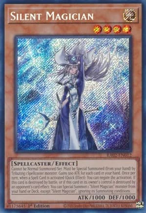 Silent Magician (Secret Rare) — 25th Anniversary Rarity Collection II