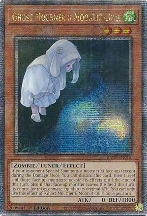 Ghost Mourner & Moonlit Chill (Alternate Art) (Quarter Century Secret Rare) — 25th Anniversary Rarity Collection II