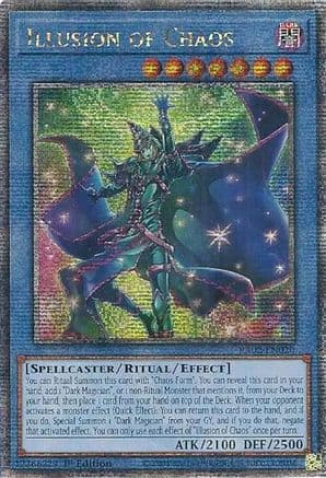 Illusion of Chaos (Quarter Century Secret Rare) — 25th Anniversary Rarity Collection II
