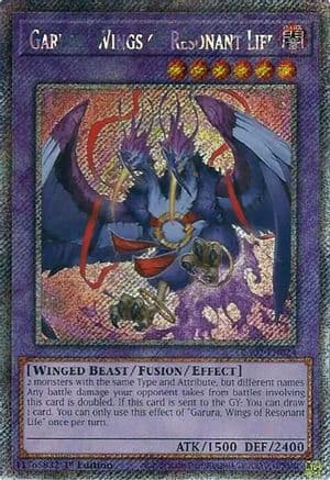 Garura, Wings of Resonant Life (Platinum Secret Rare) — 25th Anniversary Rarity Collection II