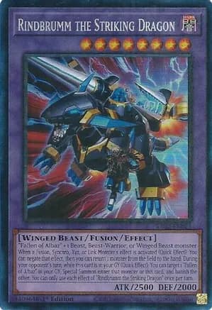 Rindbrumm the Striking Dragon (PCR) — 25th Anniversary Rarity Collection II