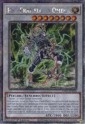 PSY-Framelord Omega (Platinum Secret Rare) — 25th Anniversary Rarity Collection II