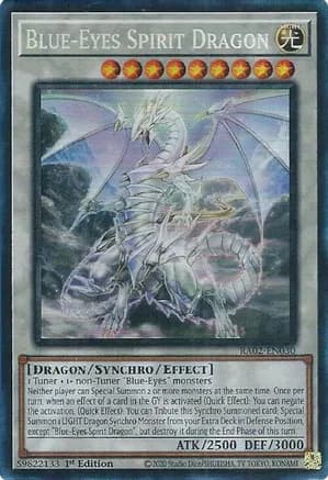 Blue-Eyes Spirit Dragon (PCR) — 25th Anniversary Rarity Collection II