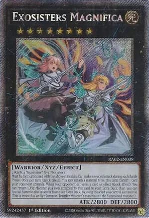 Exosisters Magnifica (Platinum Secret Rare) — 25th Anniversary Rarity Collection II