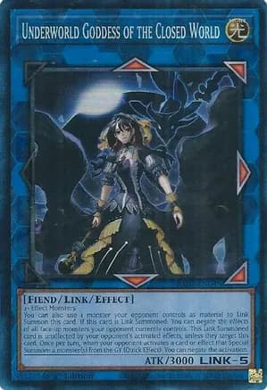 Underworld Goddess of the Closed World (PCR) — 25th Anniversary Rarity Collection II