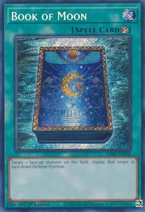 Book of Moon (Secret Rare) — 25th Anniversary Rarity Collection II